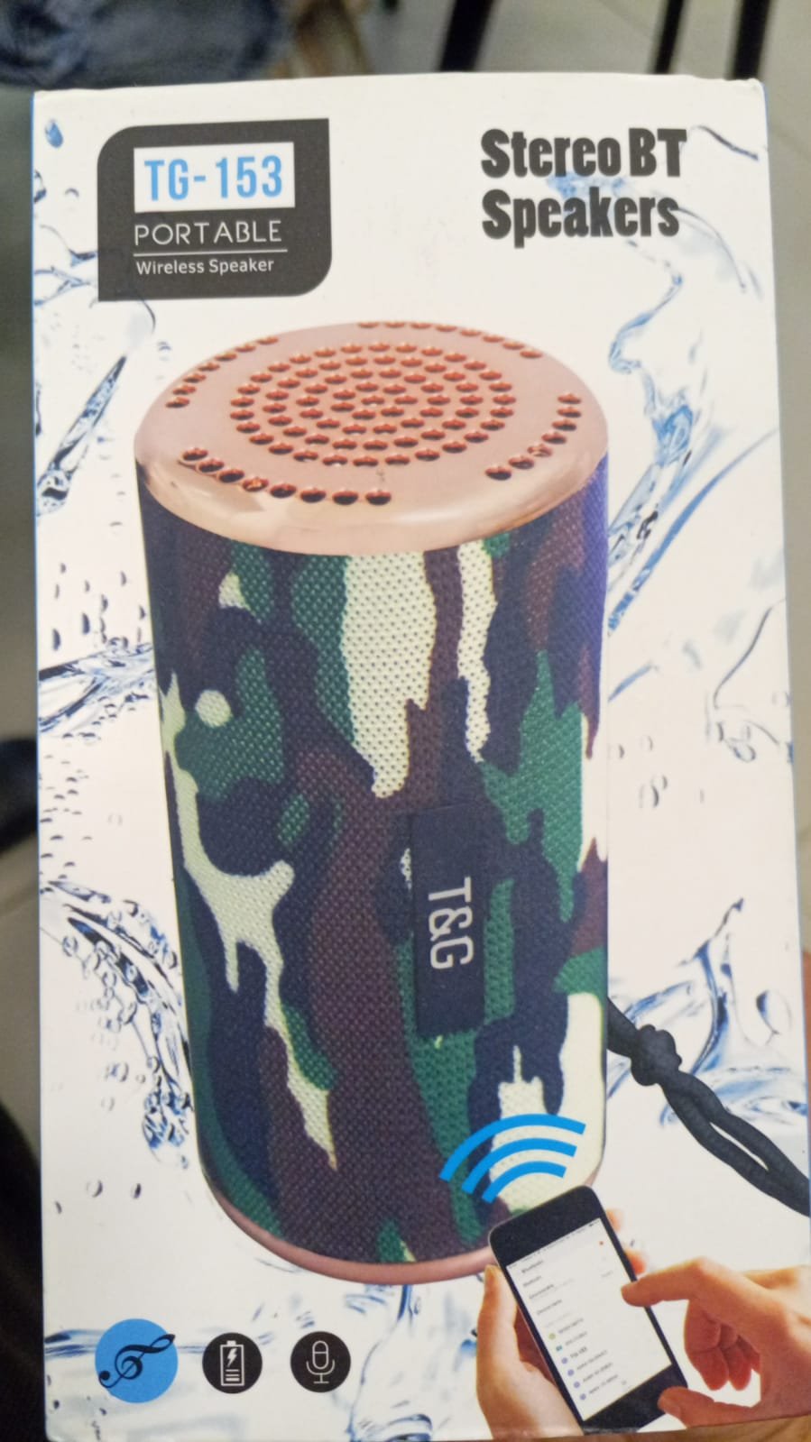 PARLANTE BLUETOOTH PORTATIL -  TG-153 - Imagen 4