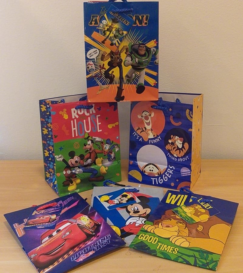 BOLSAS DE REGALO INFANTIL - 12X16 - 1002-002-M100 - Imagen 2