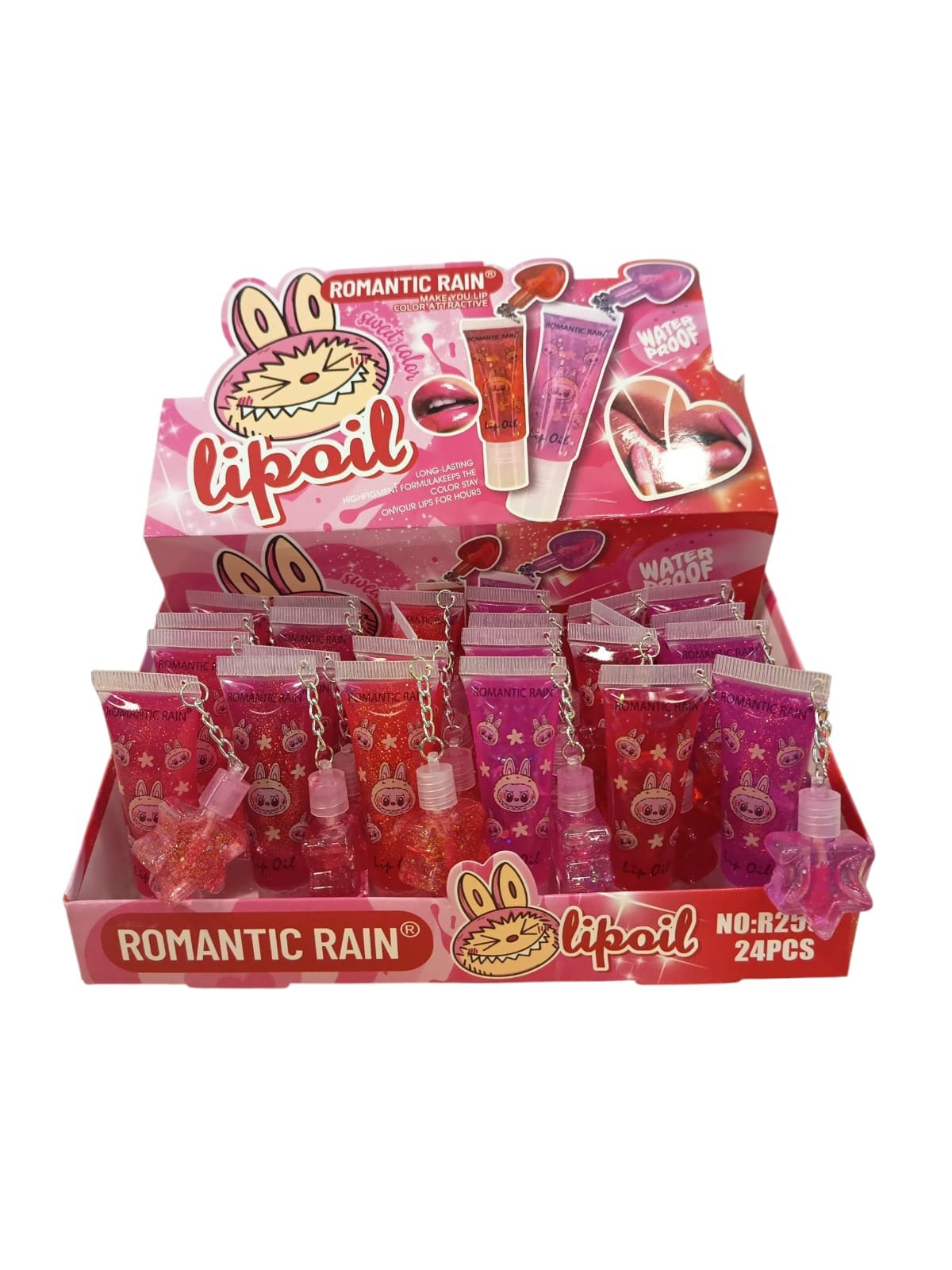 LIP OIL COJIN CON LLAVERO ESCARCHA TIPO LLAVERO R2597 - Imagen 3