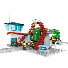 ESTACIÓN DE TREN ARMABLE  517 PIEZAS  -  25810 - Imagen 3