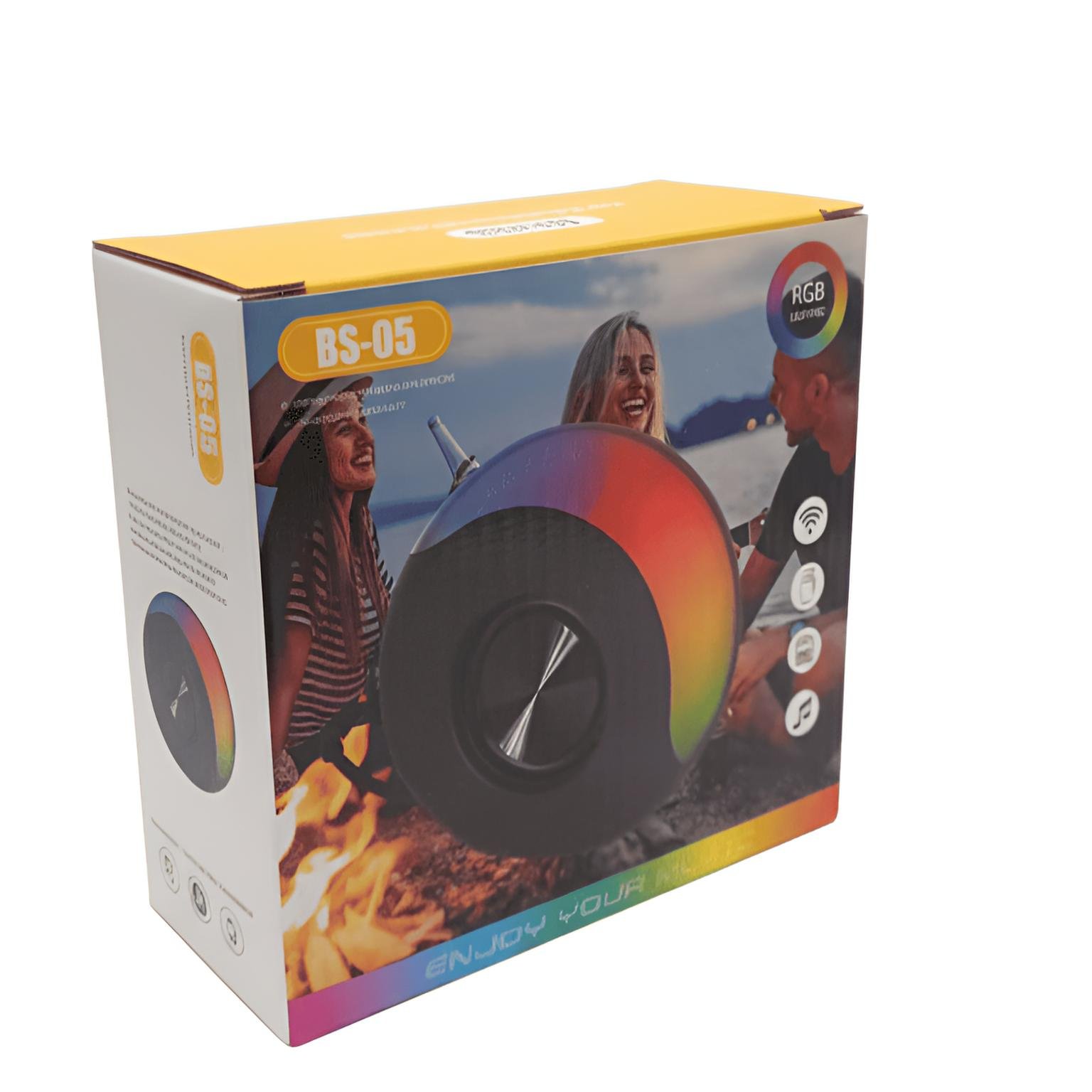 PARLANTE INALAMBRICO  NEGRO / ROJO -   BS-05   1000157