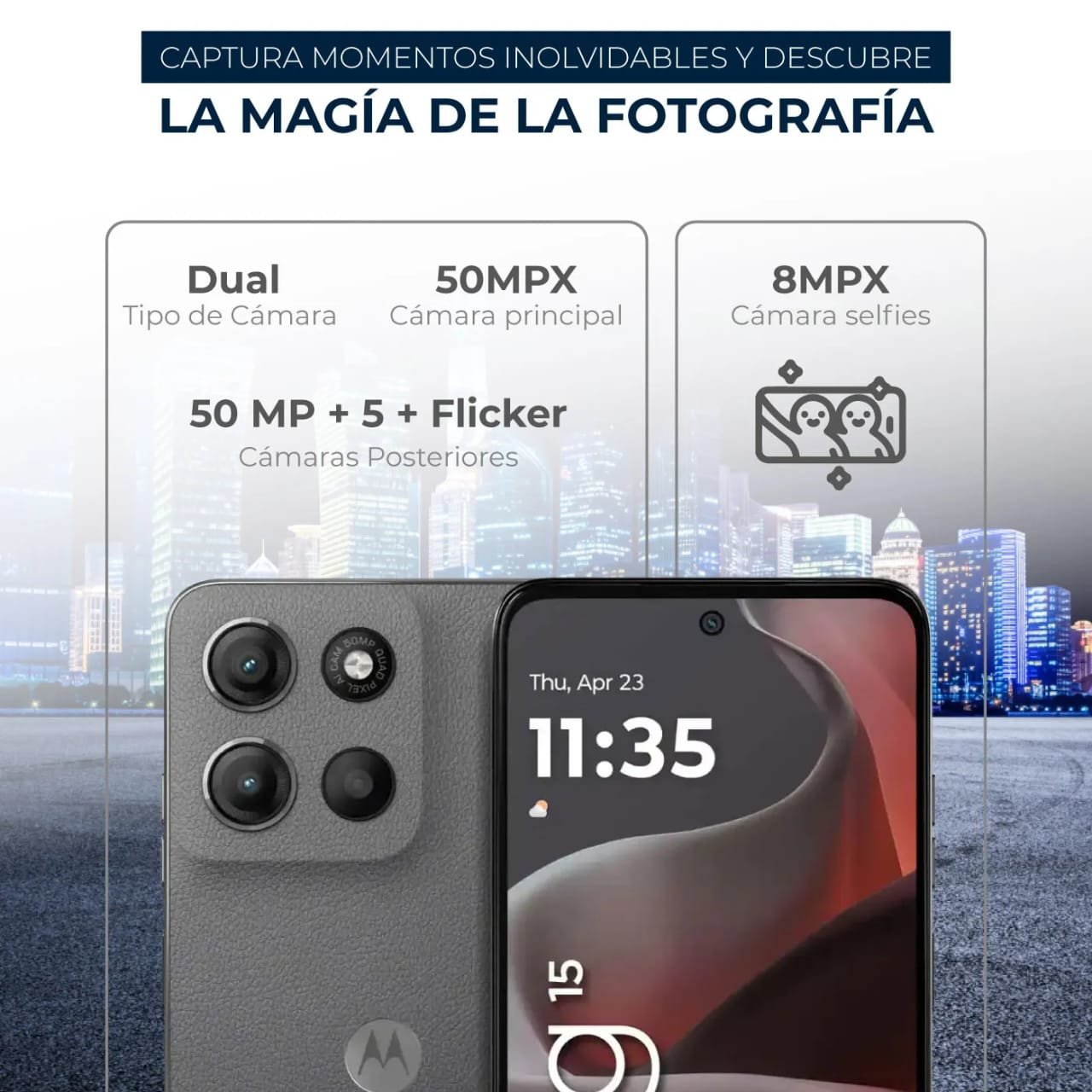 MOTO G15 128GB - 4 GB de RAM - Imagen 2