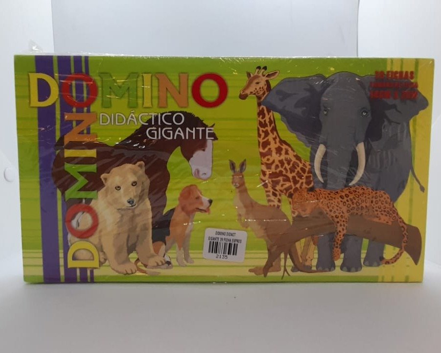DOMINÓ DIDÁCTICO GIGANTE DE ANIMALES 2135 - Imagen 3