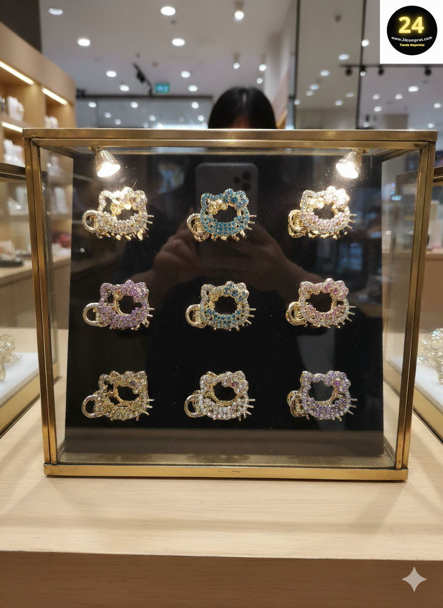 CAIMÁN PARA CABELLO DE GATITA CUERPO ENTERO Y ROSTRO GATITA  ZJ224691 - Imagen 4