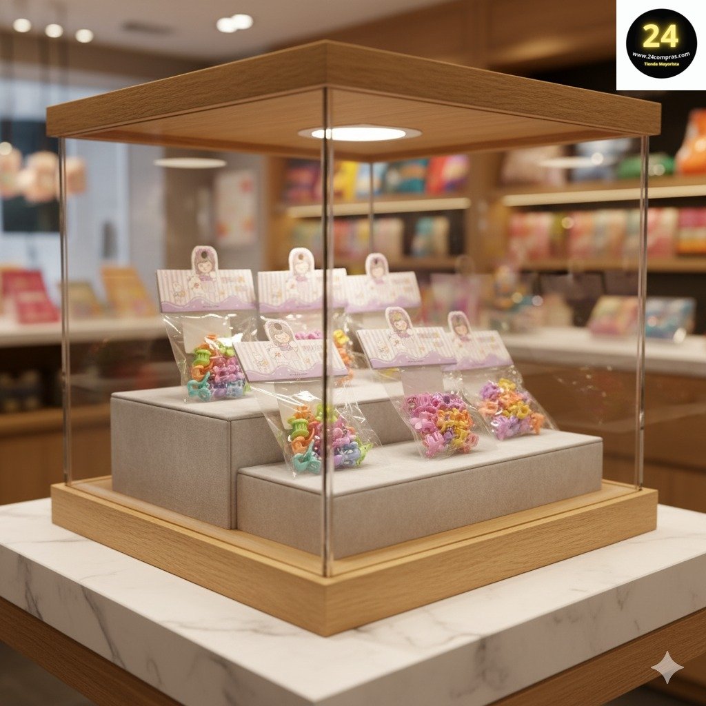 MINI CAIMÁN PARA EL CABELLO X12 - ZJ223317 - Imagen 2