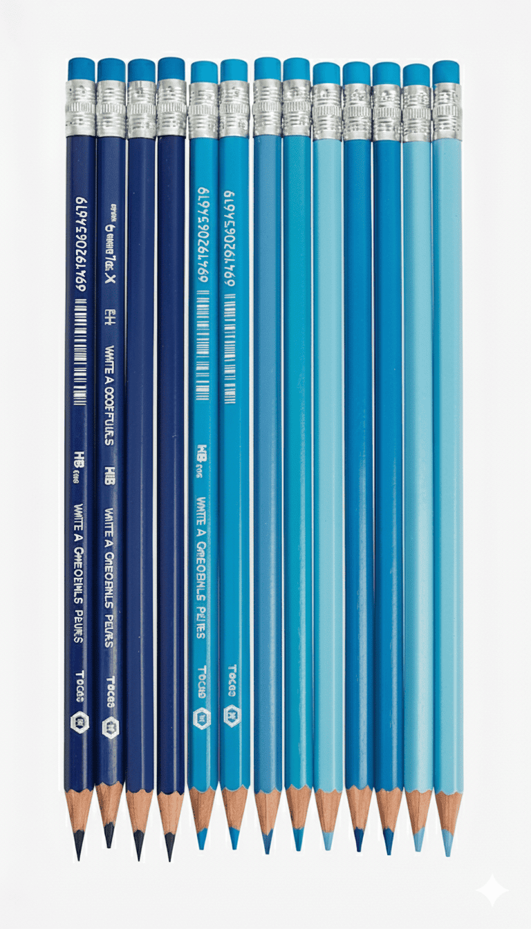 LAPICES HB YALONG EN TONOS AZULES - YL-231339 - Imagen 2