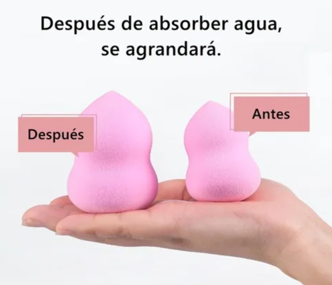 JUEGO DE ESPONJAS MAQUILLAJE ZJ225423 - Imagen 3