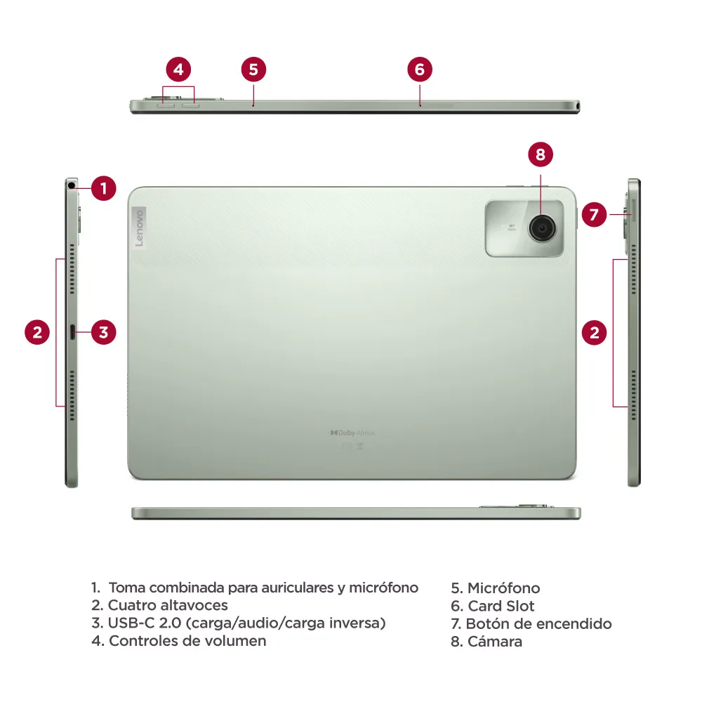 TABLET LENOVO TAB M11 128GB/8GB RAM - Imagen 3
