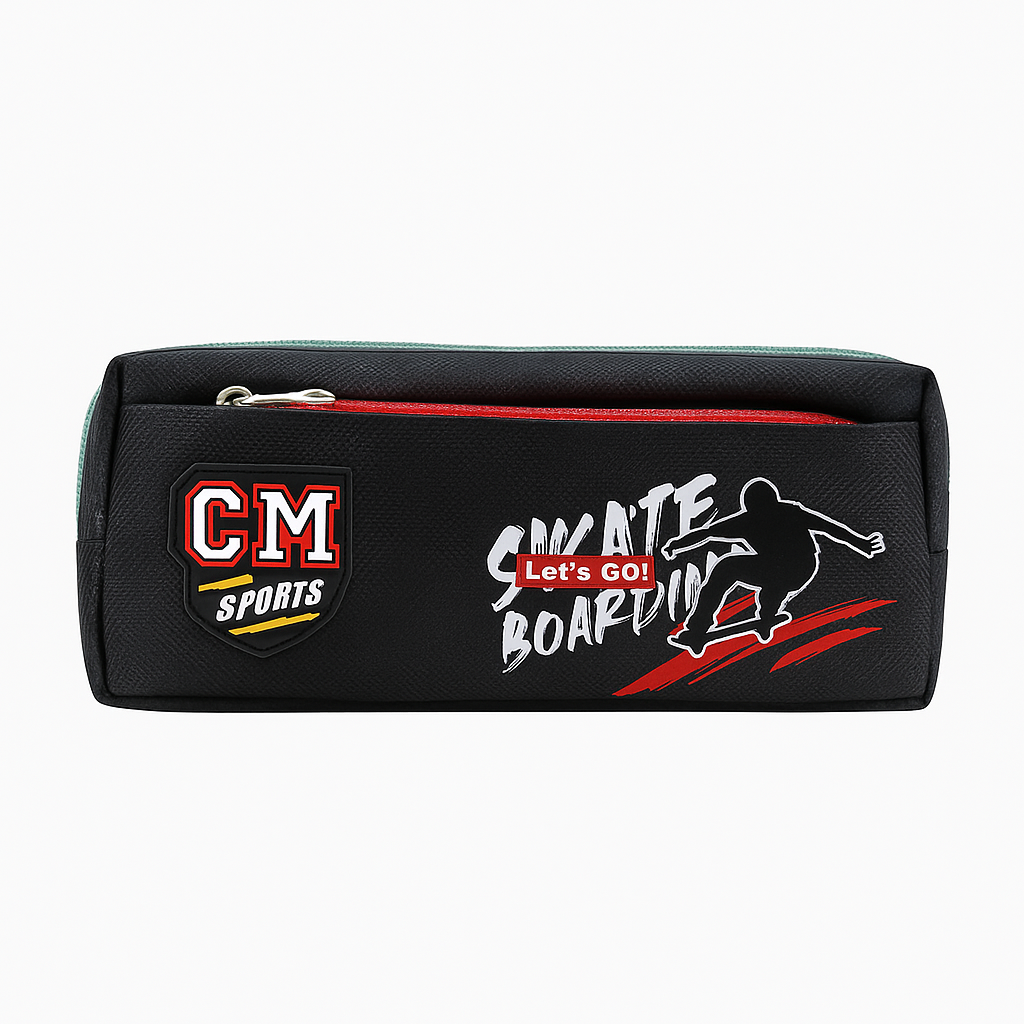 CARTUCHERA JUVENIL SKATEBOARDING CM SPORTS REF: CT-SK8B24 - Imagen 3