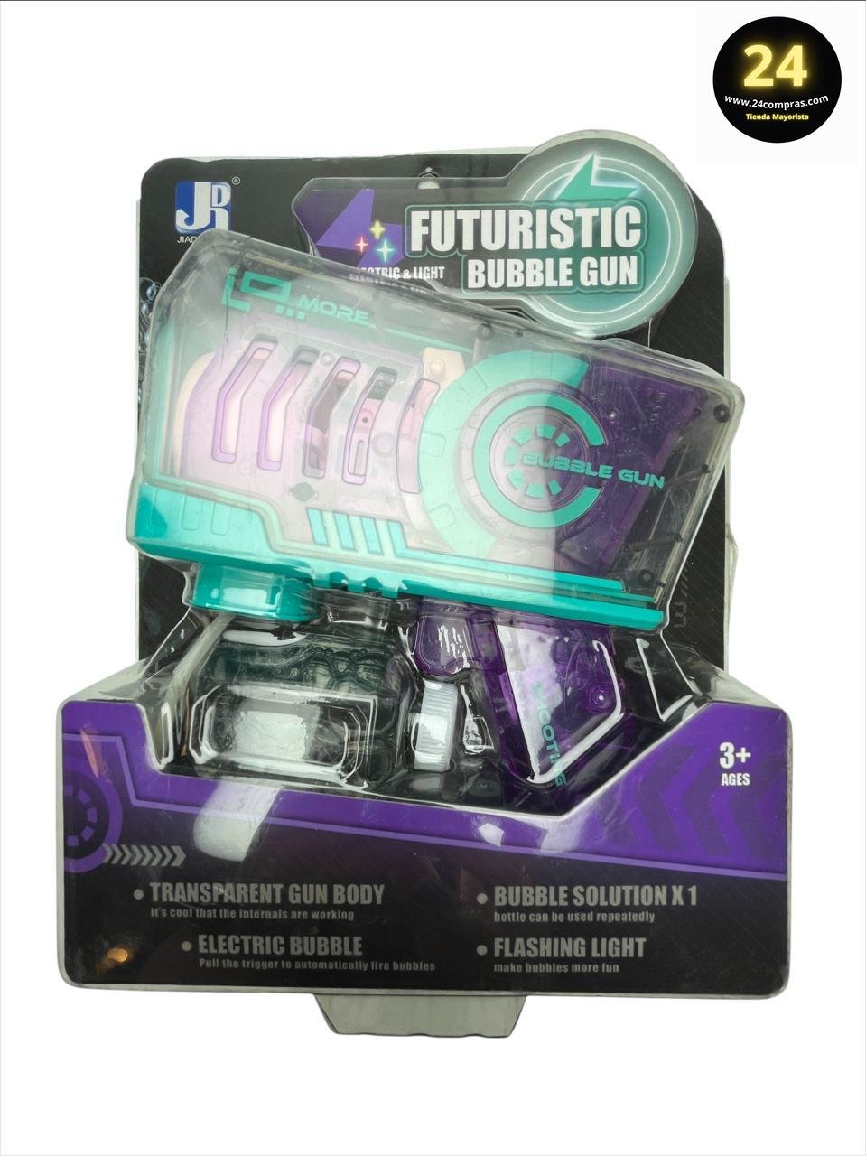 PISTOLA DE BURBUJAS FUTURISTA P81618A - Imagen 3