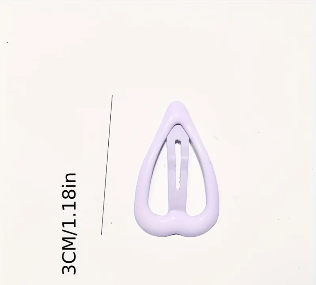 HEBILLAS PARA EL CABELLO COLORES SURTIDOSX 10 UNIDADES ZJ222107 - Imagen 3