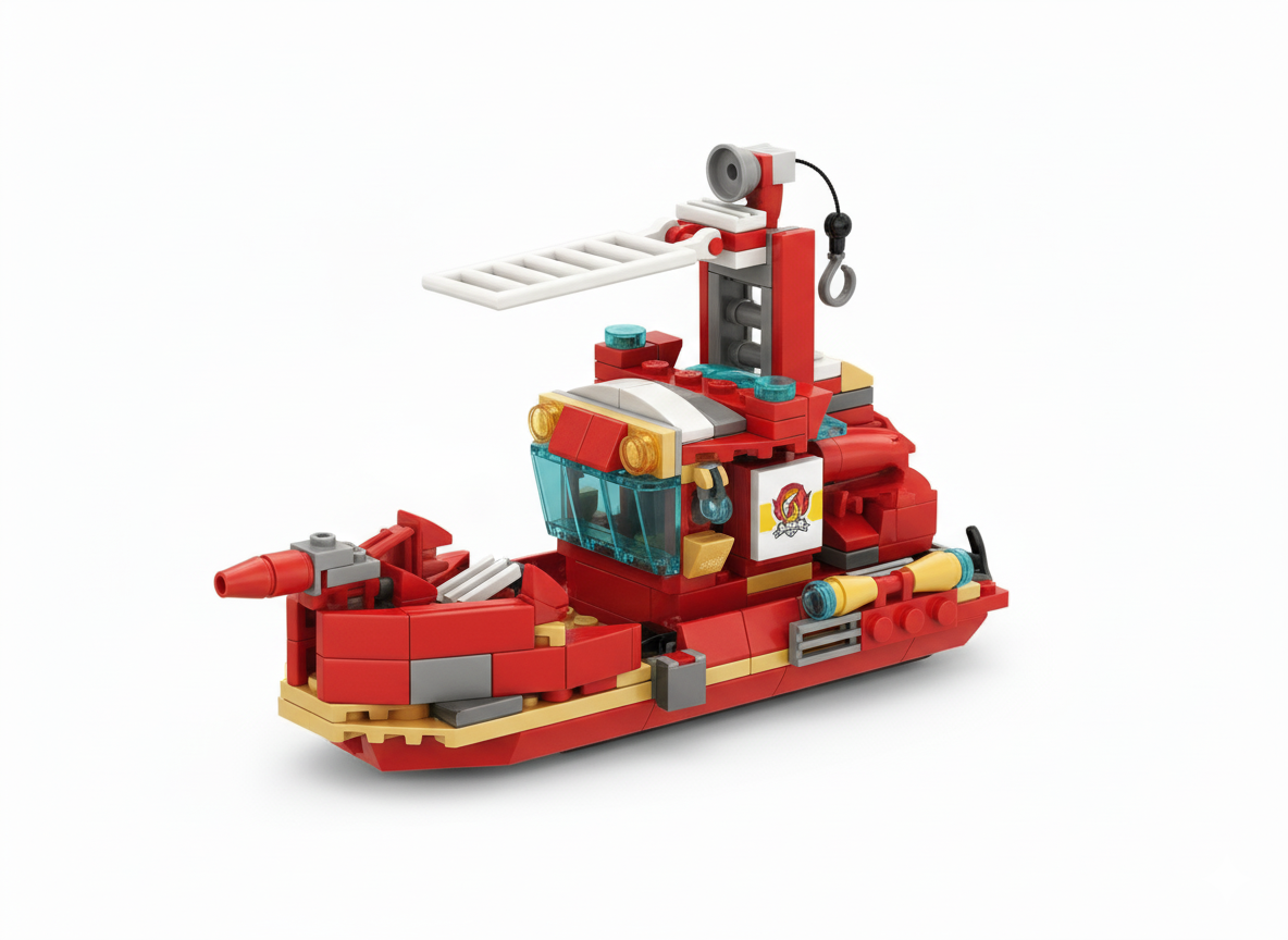 BLOQUES DE CONSTRUCCIÓN 12 EN 1 – SERIE DE RESCATE CONTRA INCENDIOS SM2507