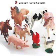 ANIMALES DE GRANJA X 8 - 303-107 - Imagen 2