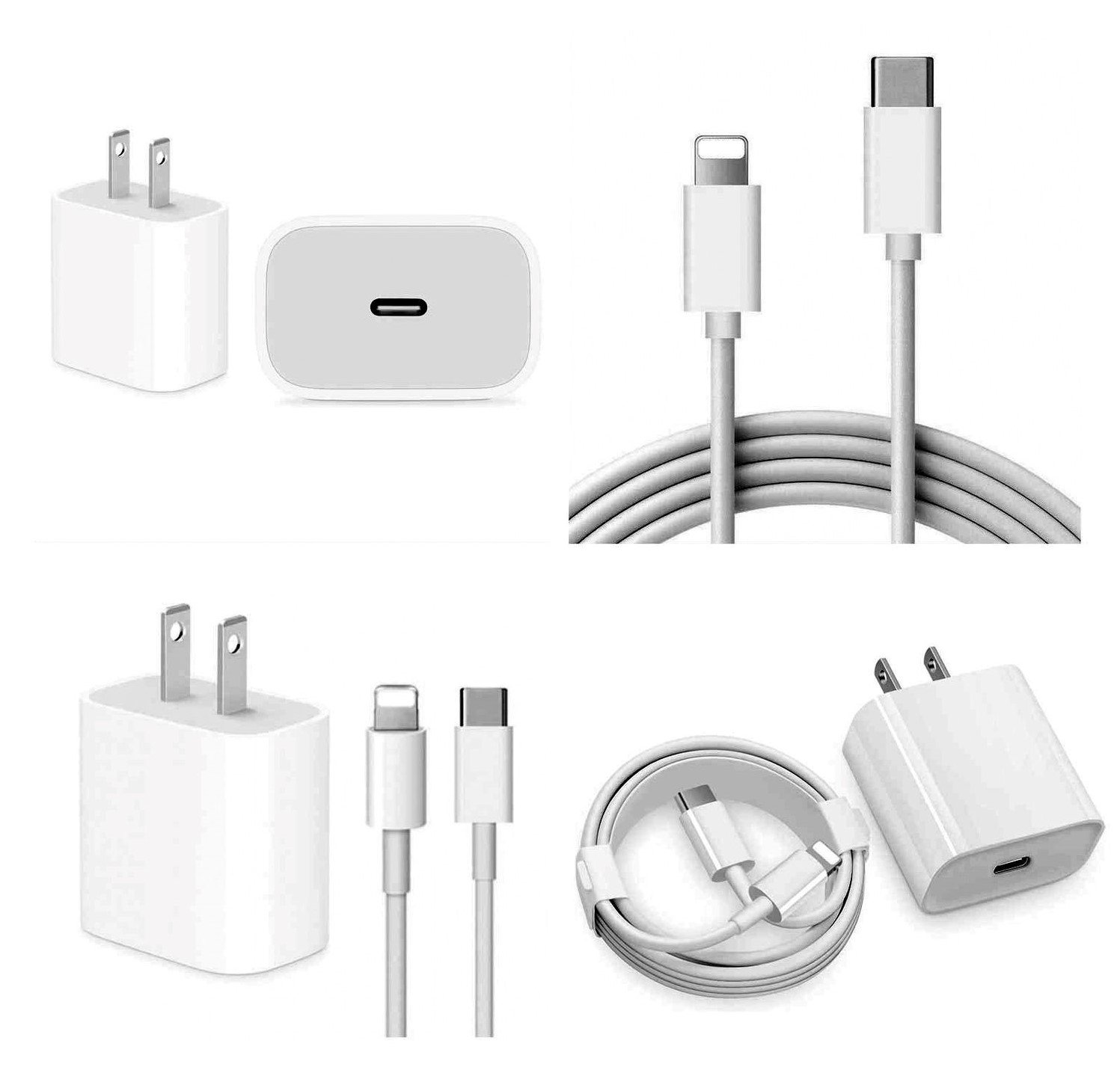 CARGA RAPIDA DE PARED C-240 DE 25 W - CABLE USB-C A APPLE - C-240 - Imagen 2