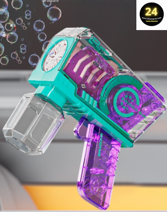 PISTOLA DE BURBUJAS FUTURISTA P81618A - Imagen 2