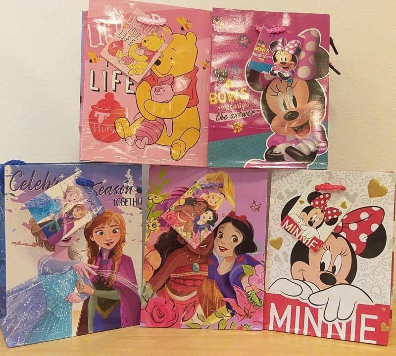 BOLSAS DE REGALO PERSONAJES DE PELICULA - 12X16 - 1002-001 - Imagen 2