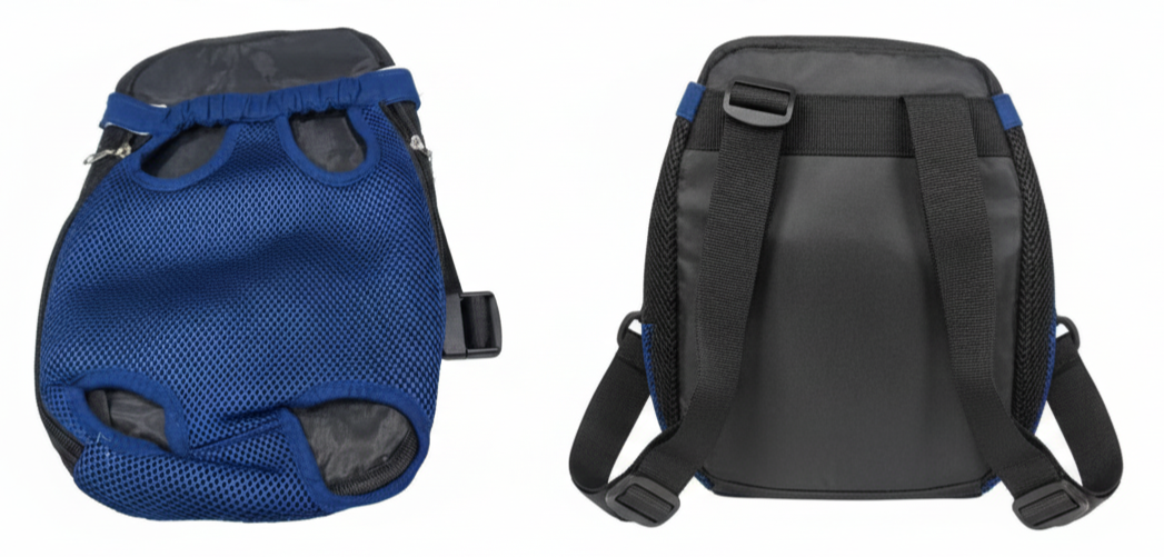 CARGADOR FRONTAL PARA MASCOTAS TRANSPIRABLE