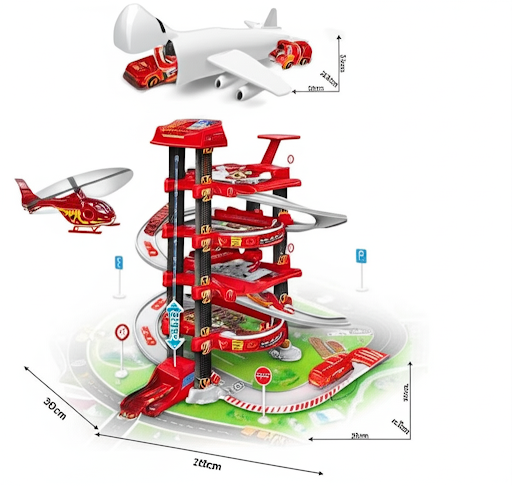 PISTA DE CARROS BOMBEROS 660-A305 - Imagen 2