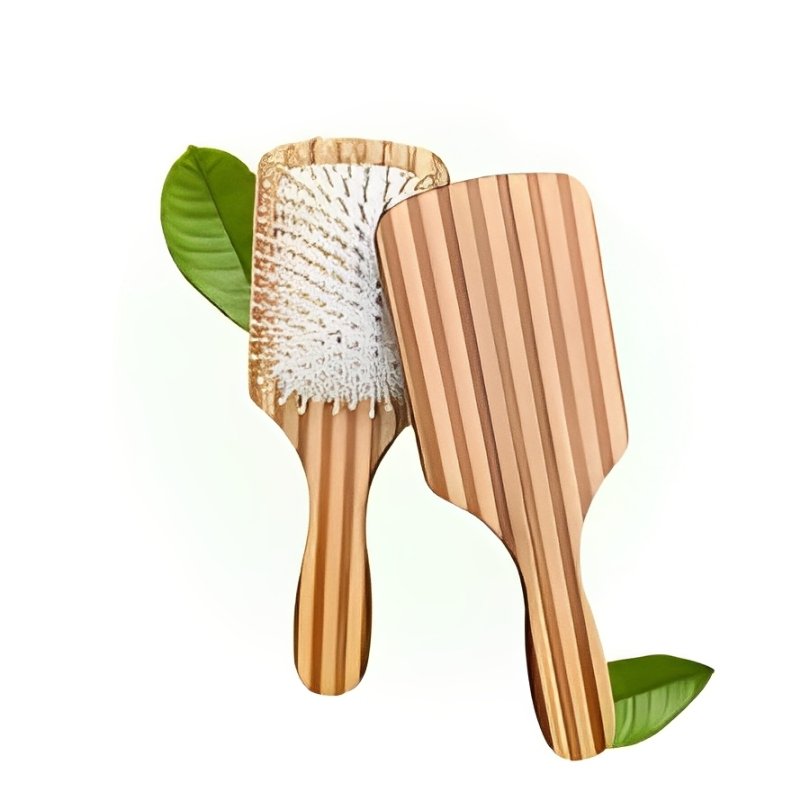 CEPILLO DE BAMBÚ PARA CABELLO – DISEÑO NATURAL   ZJ224711 - Imagen 3