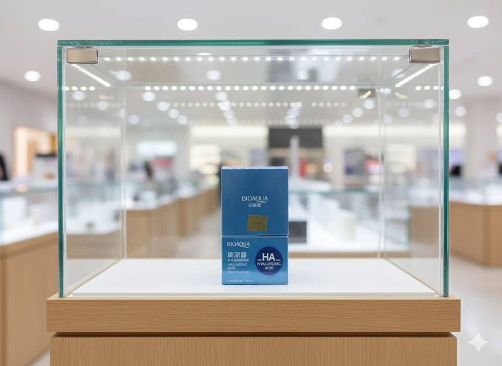 Crema Facial Hidratante de Ácido Hialurónico Bioaqua - Imagen 3