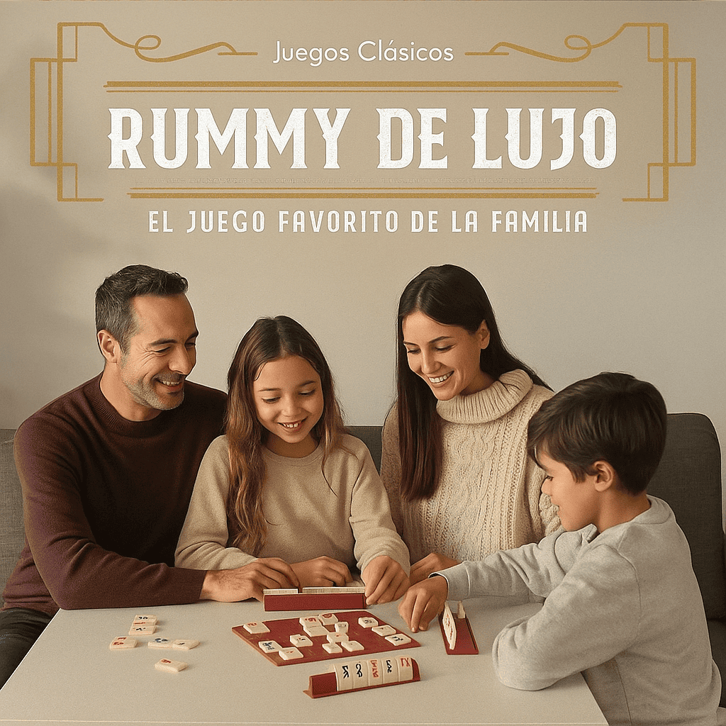 JUEGO RUMMY DE LUJO LATA 10064 - Imagen 3