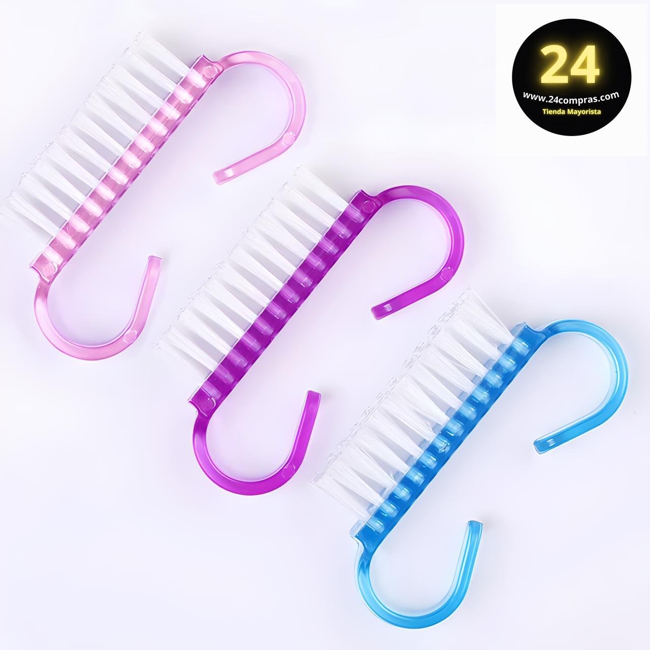 CEPILLOS DE UÑAS CON DOBLE X UNIDAD GANCHO ZJ230362 - Imagen 3